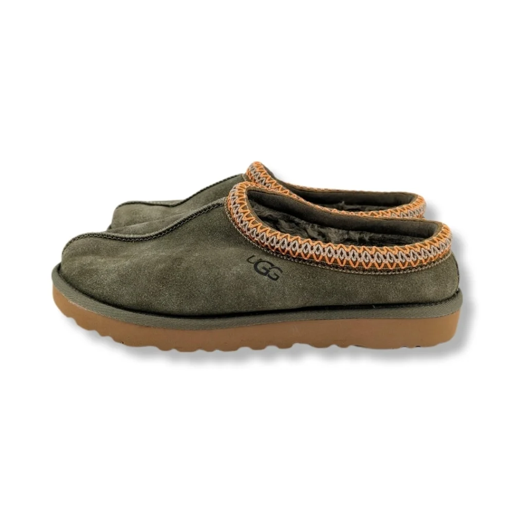 UGG Olive Green Tasman II Cozy Slippers